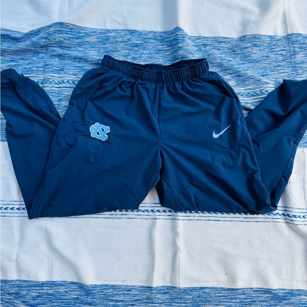 Nike Blue Sweatpants with Tapered Design